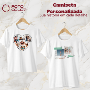 Camiseta Personalizada     Acabamento impecável e modelagem confortável Tecido ideal para uso diário ou  uniforme. Personalização com sua logo, arte, foto ou frase.